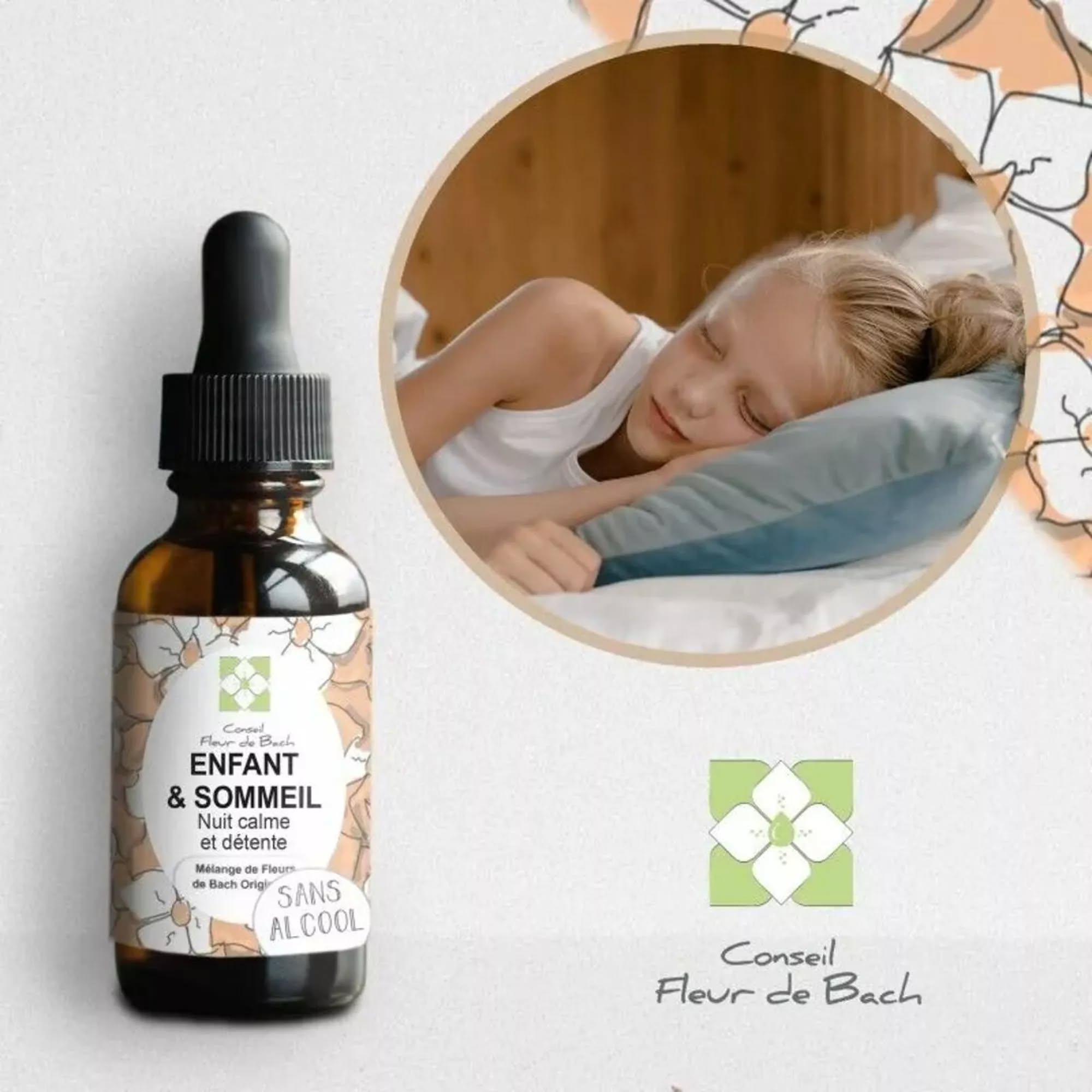 Fleur de Bach Enfants et Sommeil SANS ALCOOL