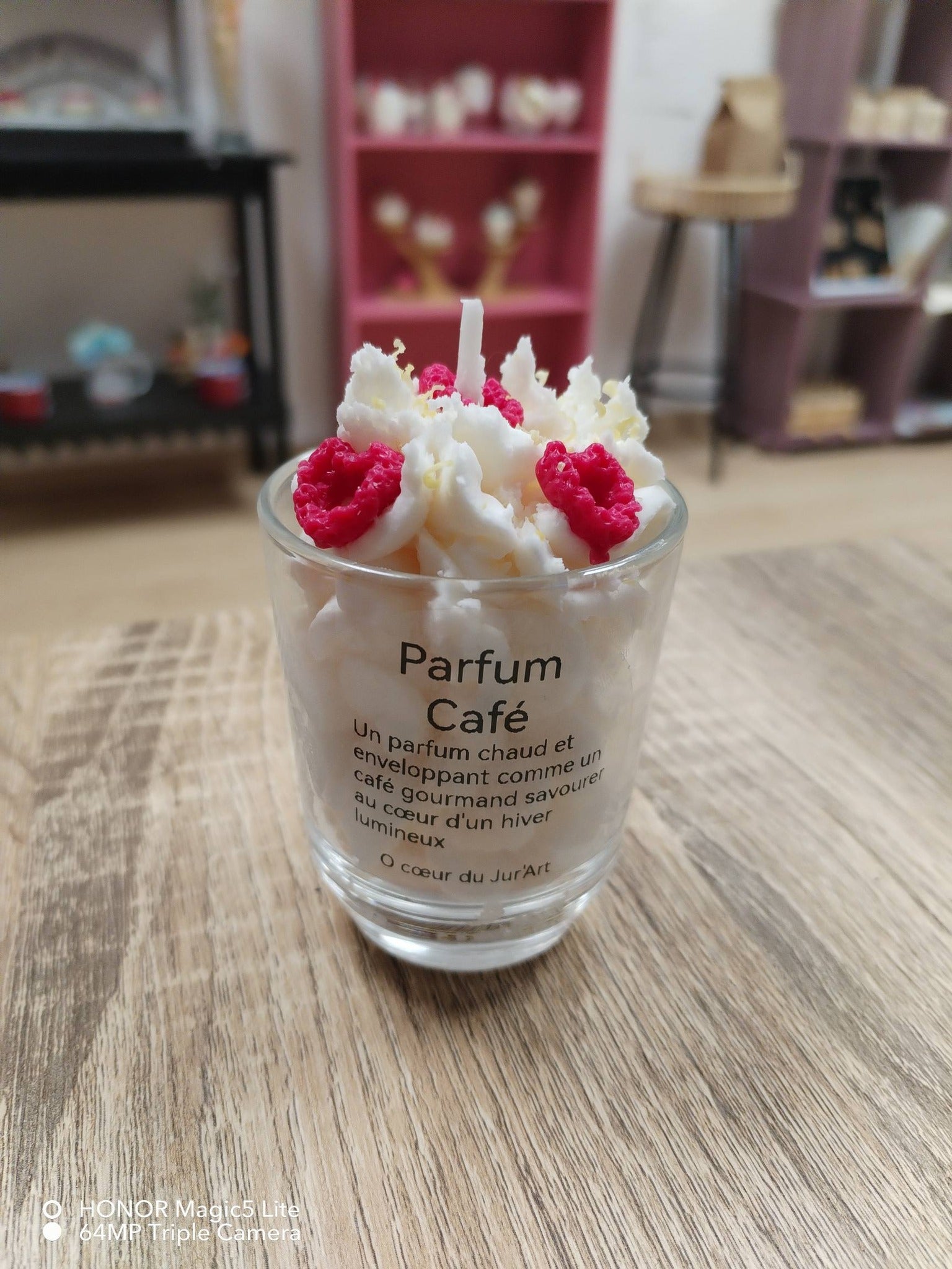 Bougie Artisanale Café - Cire de Soja Naturelle