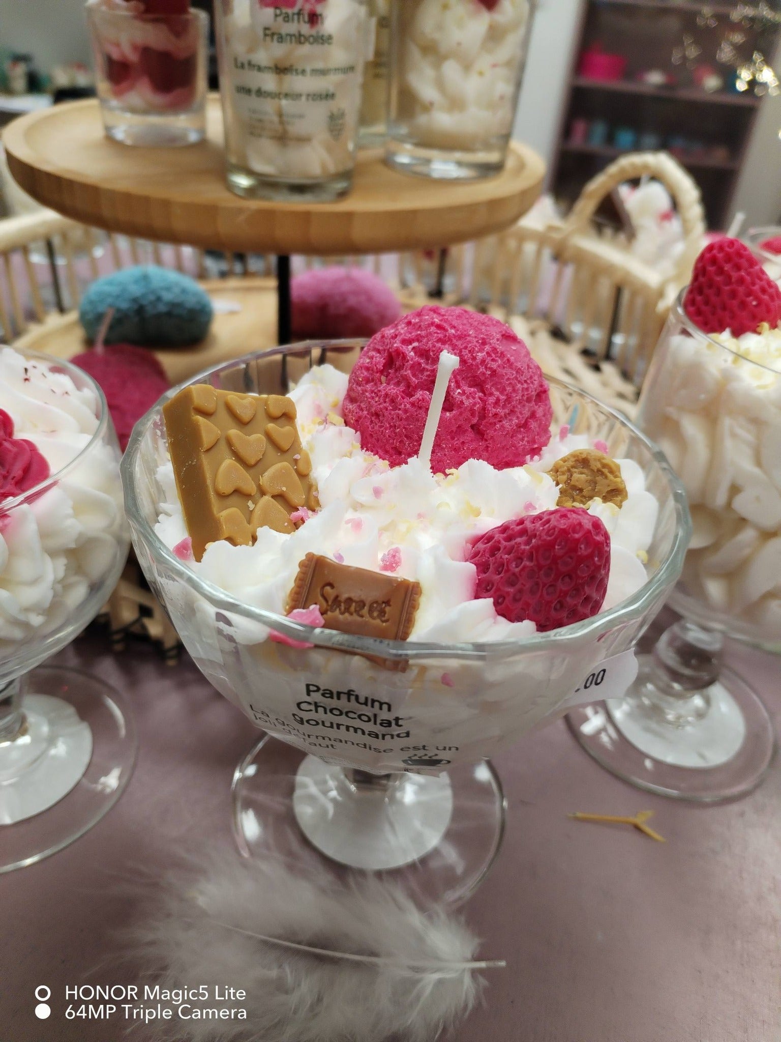 Bougie Artisanale Chocolat - Cire de Soja Naturelle