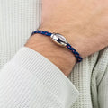 Bracelet Rugby Homme Artisanal - Bleu Blanc Rouge
